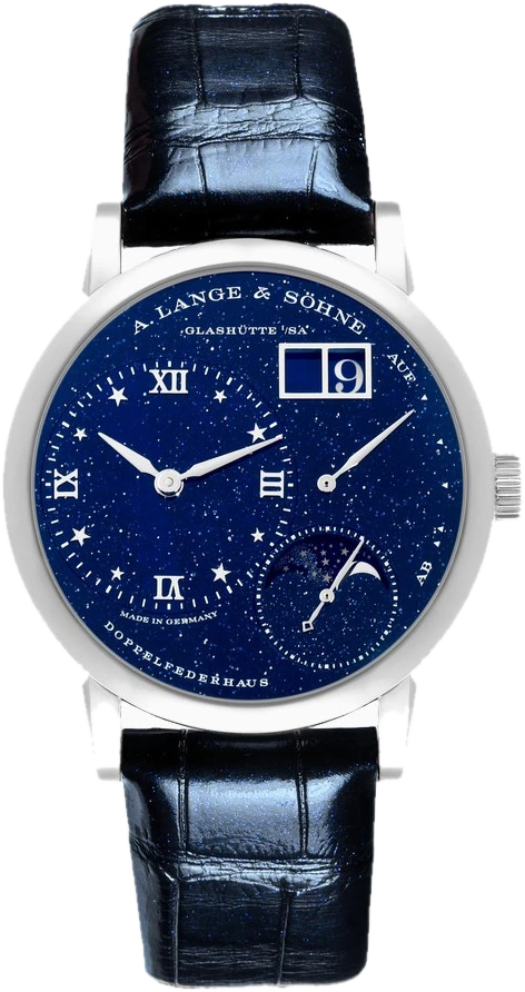 A. Lange & Söhne Little Lange 1 (Aventurine Dial), reference 182.086, at Yousef Watch