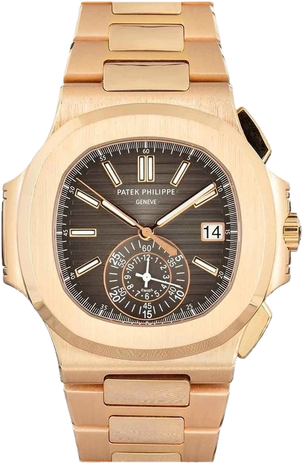 Patek Philippe Nautilus Chronograph (Black Dial), reference 5980/1R-001, at Yousef Watch