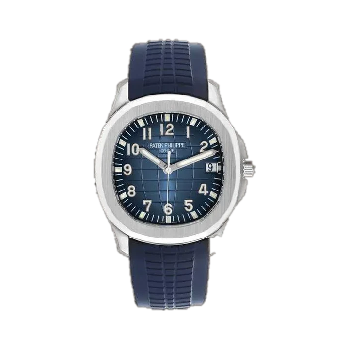 Patek Philippe Aquanaut Jumbo (Blue Dial), reference 5168G-001, at Yousef Watch