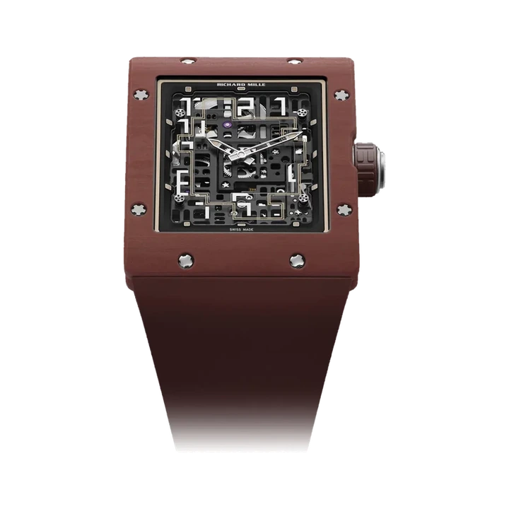 Richard Mille RM 16-02 Extra Flat (Terracotta), reference RM16-02 TERRA, at Yousef Watch