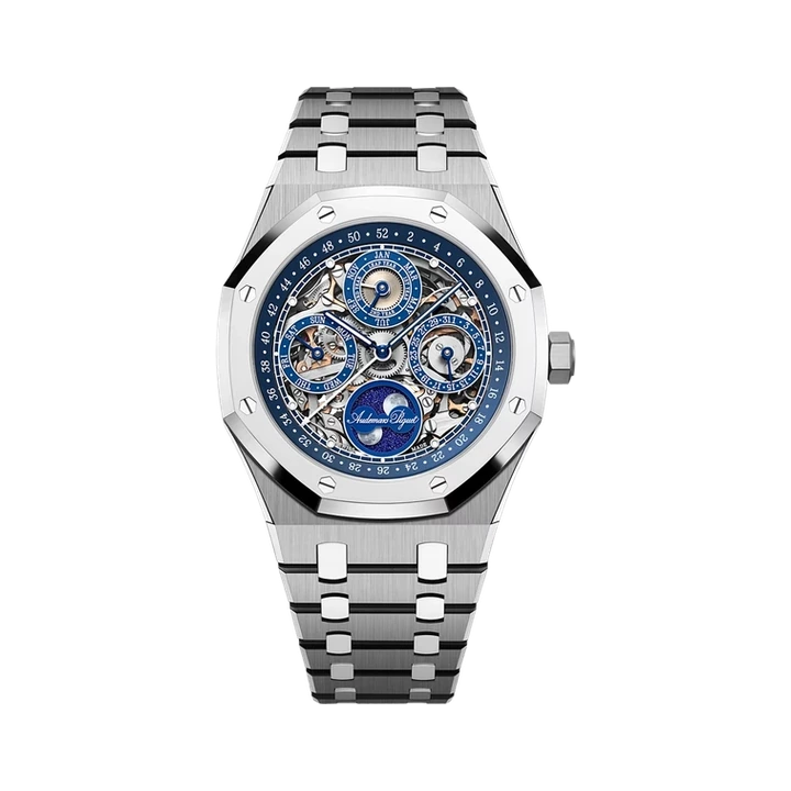 Audemars Piguet Royal Oak Perpetual Calendar (Sapphire Dial), reference 26585XT.OO.1220XT.01, at Yousef Watch
