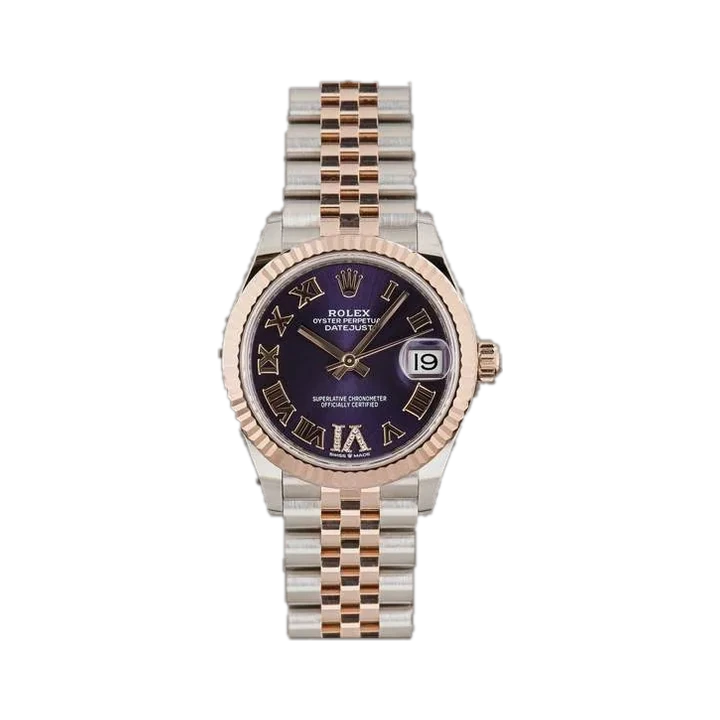 Rolex Datejust 31 (Purple VI Jubilee), reference 278271, at Yousef Watch