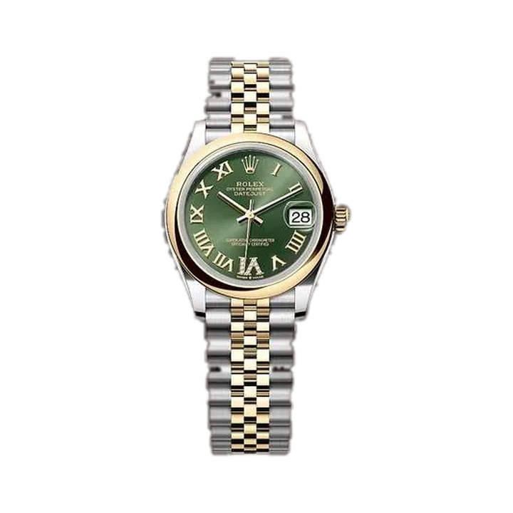 Rolex Datejust 31 (Green), reference 278243G, at Yousef Watch