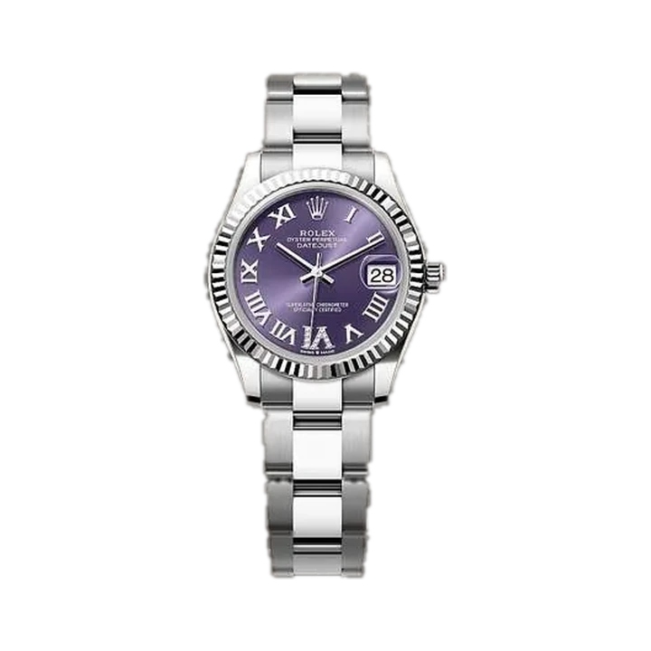 Rolex Datejust 31 (Purple), reference 278274VI, at Yousef Watch