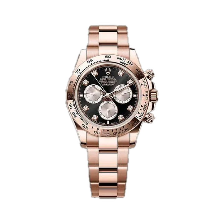 Rolex Cosmograph Daytona (Black Diamond), reference 126505G, at Yousef Watch