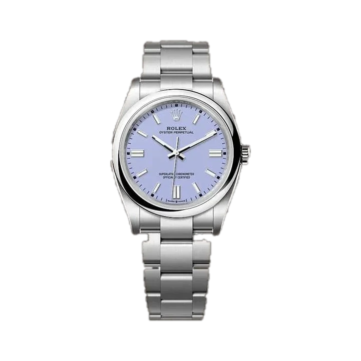 Rolex Oyster Perpetual 36 (Lavender) at Yousef Watch