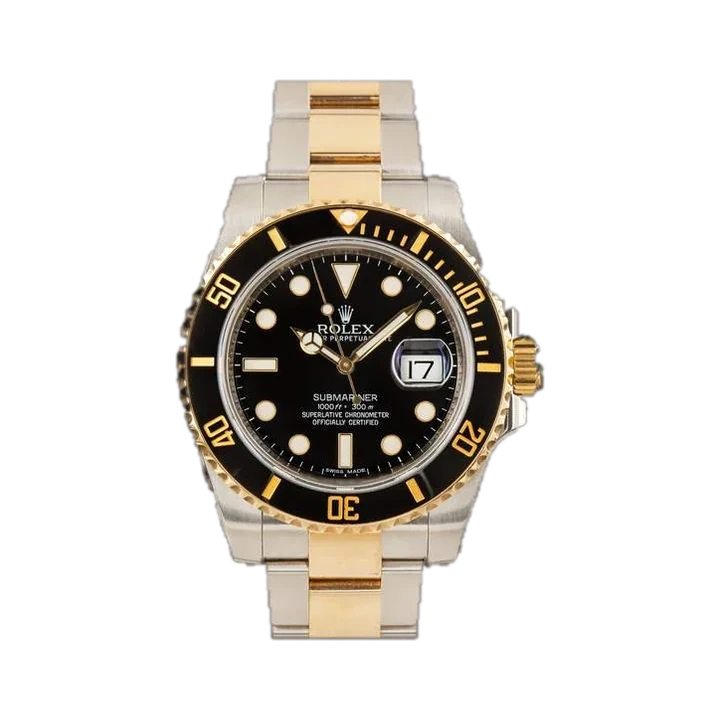 Rolex Submariner Date (Black Dial), reference 116613LN, at Yousef Watch