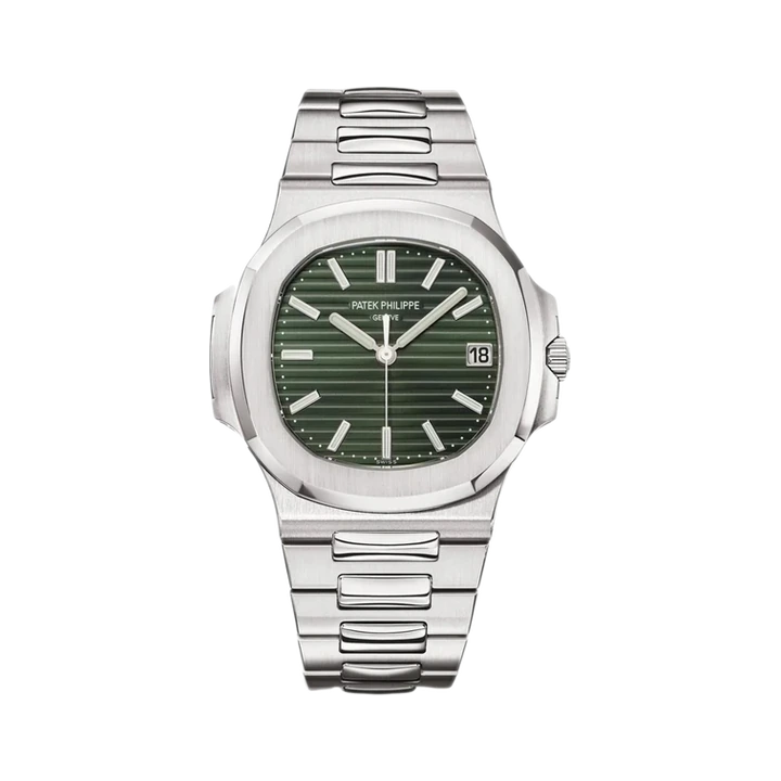 Patek Philippe Nautilus (Olive Green), reference 5711/1A-014, at Yousef Watch