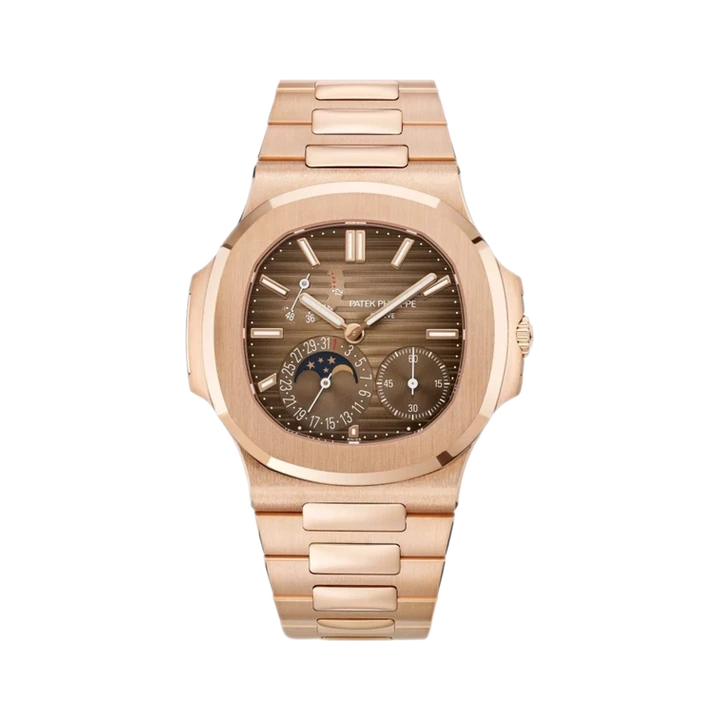 Patek Philippe Nautilus Moon Phase (Rose Gold), reference 5712/1R-001, at Yousef Watch