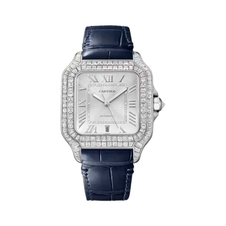 Cartier Santos de Cartier Large (Diamond Set), reference HPI01687, at Yousef Watch
