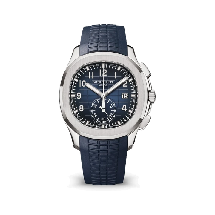 Patek Philippe Aquanaut Chronograph (Blue Dial), reference 5968G-001