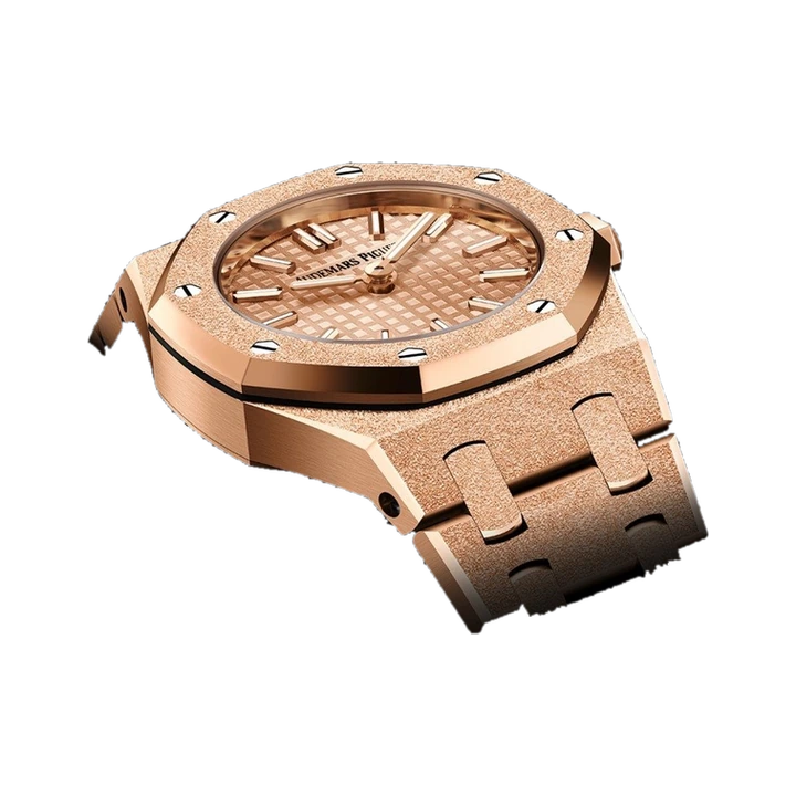 Audemars Piguet Royal Oak Mini Frosted Gold Quartz (Rose Gold), reference 67630OR.GG.1312OR.01
