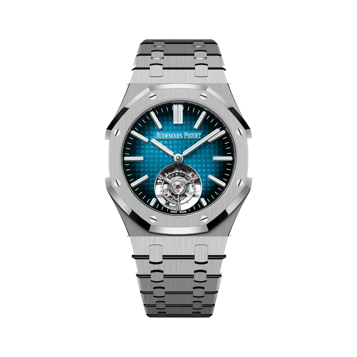 Audemars Piguet Royal Oak Selfwinding Flying Tourbillon (Titanium), reference 26730TI.OO.1320TI.04, at Yousef Watch