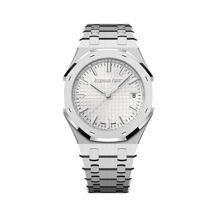 Audemars Piguet Royal Oak Selfwinding 34 (Silver), reference 77450ST.OO.1361ST.02, at Yousef Watch