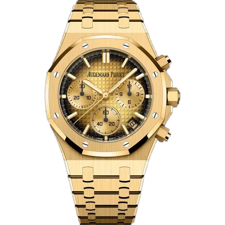 Audemars Piguet Royal Oak Selfwinding Chronograph (Yellow Gold), reference 26240BA.OO.1320BA.02, at Yousef Watch