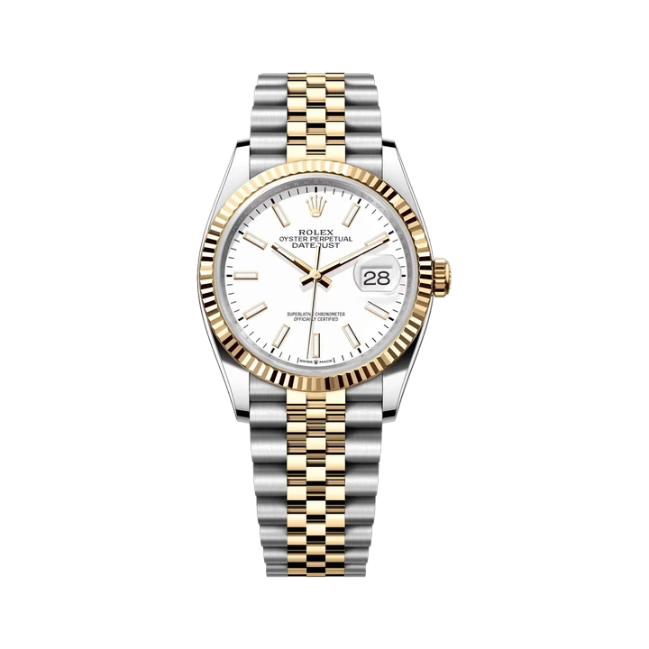 Rolex Datejust 36 (White Index), reference 126233, at Yousef Watch