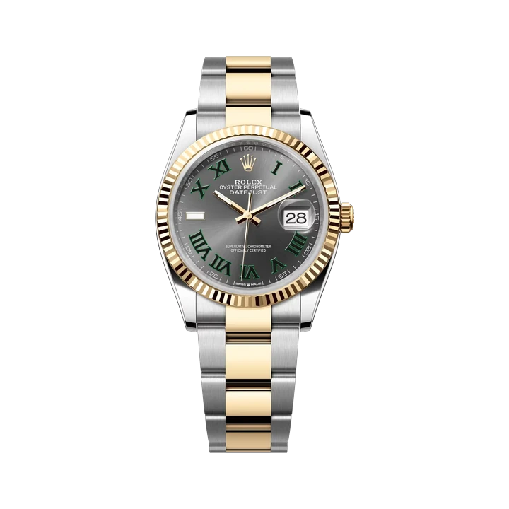 Rolex Datejust 36 (Wimbledon), reference 126233, at Yousef Watch