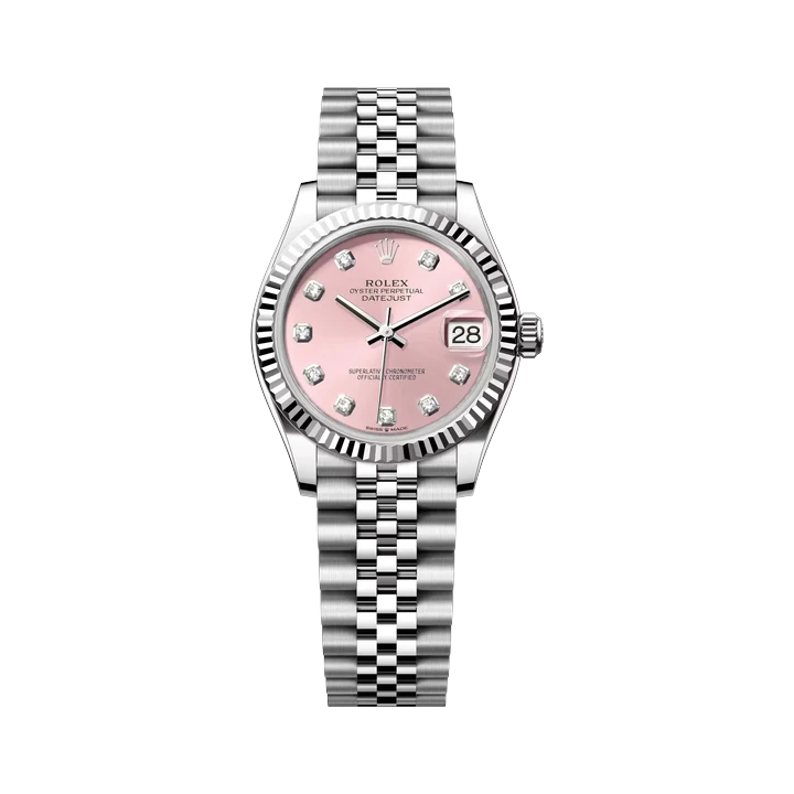 Rolex Datejust 31 (Pink Diamond), reference 278274G, at Yousef Watch