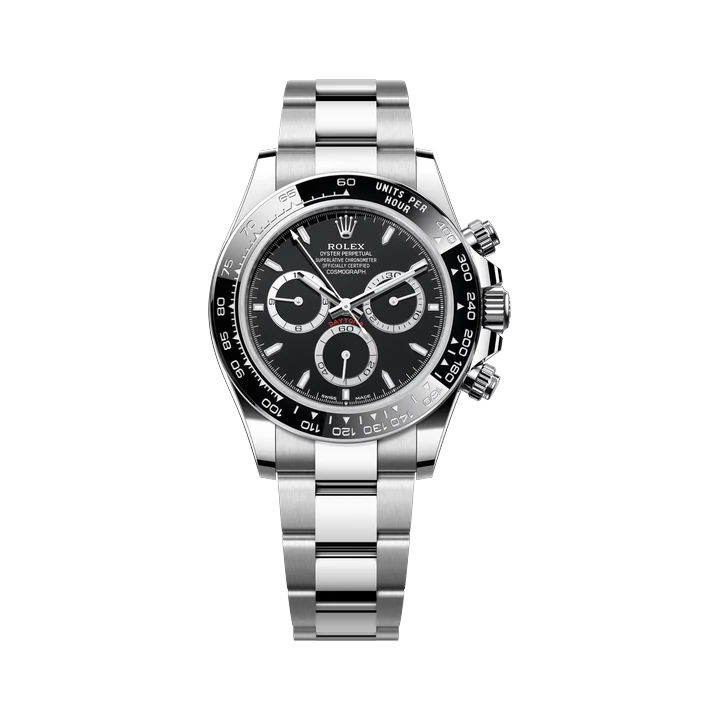 Rolex Cosmograph Daytona (Black), reference 126500LN, at Yousef Watch