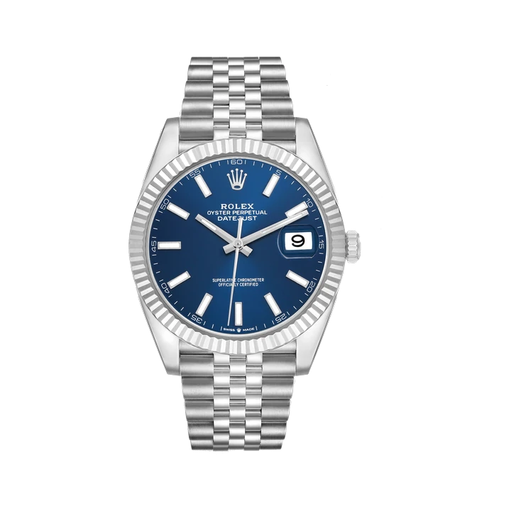 Rolex Datejust 41 (Blue Index), reference 126334, at Yousef Watch