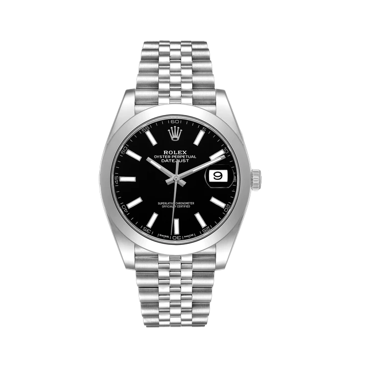 Rolex Datejust 41 (Black Index), reference 126300, at Yousef Watch