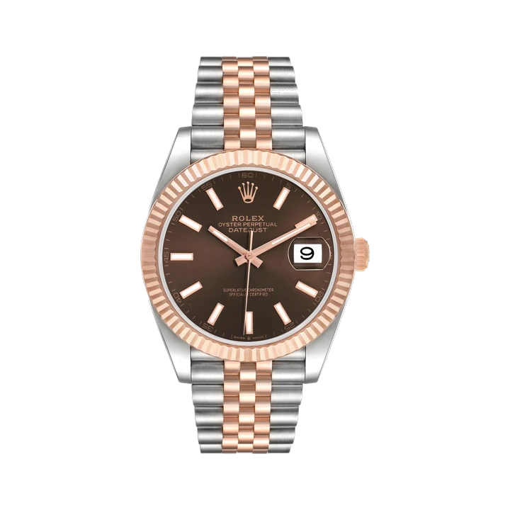 Rolex Datejust 41 (Chocolate Index), reference 126331, at Yousef Watch
