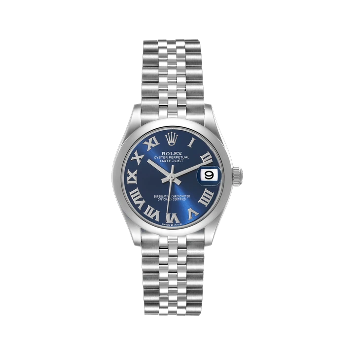 Rolex Datejust 31 (Blue Roman), reference 278240, at Yousef Watch