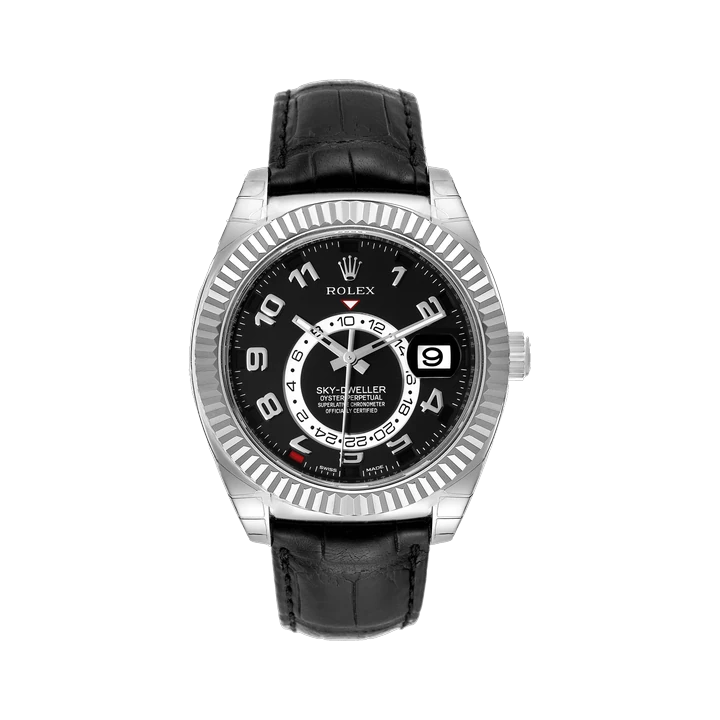Rolex Sky-Dweller (White Gold, Black), reference 326139, at Yousef Watch