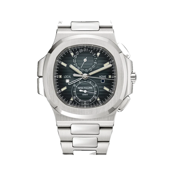 Patek Philippe Nautilus Travel Time Chronograph (Blue), reference 5990/1A-011
