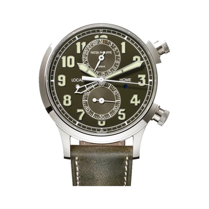 Patek Philippe Calatrava Pilot Travel Time Chronograph, reference 5924G-010