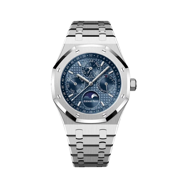 Audemars Piguet Royal Oak Perpetual Calendar (Blue), reference 26574ST.OO.1220ST.03