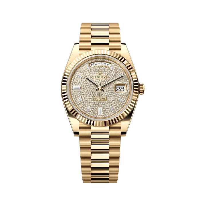 Rolex Day-Date 40 (Pavé), reference 228238