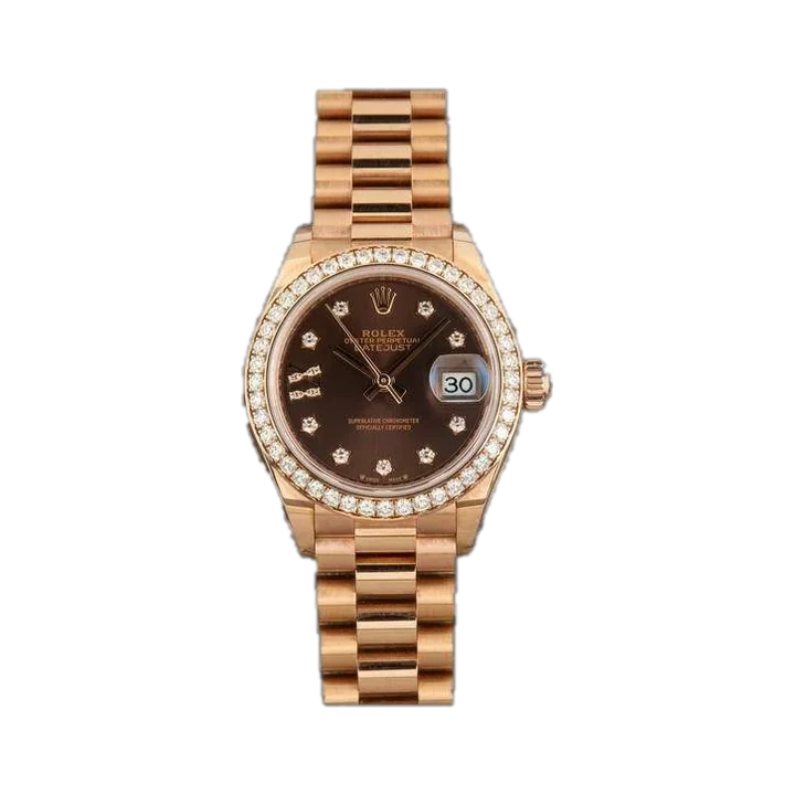 Rolex Lady-Datejust (Brown Dial), reference 279135, at Yousef Watch