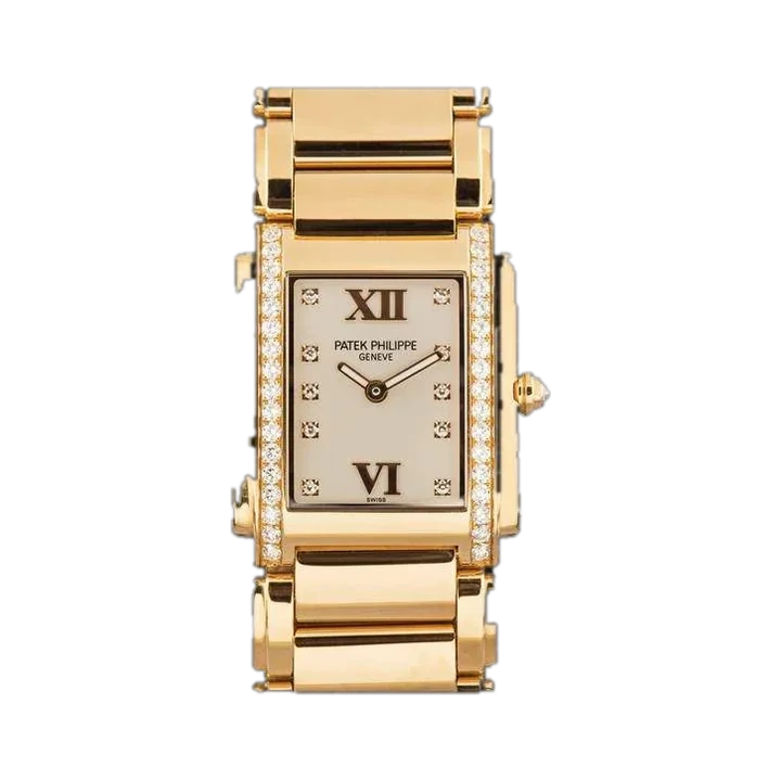 Patek Philippe Twenty~4 (Silver Dial), reference 4910/11R-011, at Yousef Watch