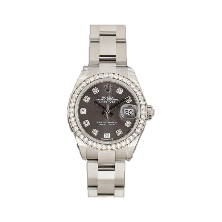 Rolex Lady-Datejust (Slate Dial), reference 279384RBR, at Yousef Watch