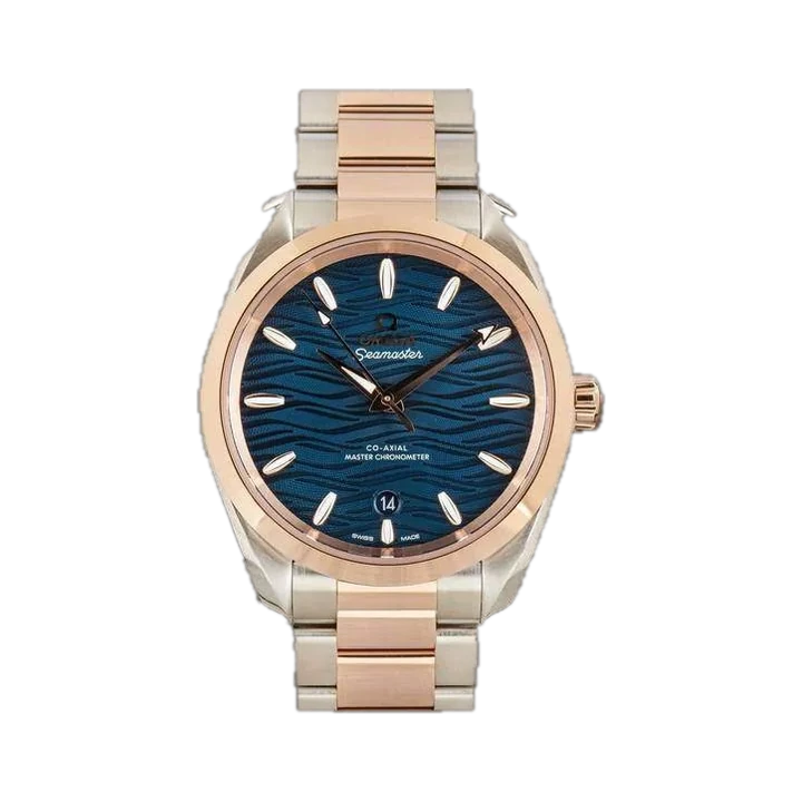 Omega Seamaster Aqua Terra (Blue Dial), reference 220.20.38.20.03.001, at Yousef Watch