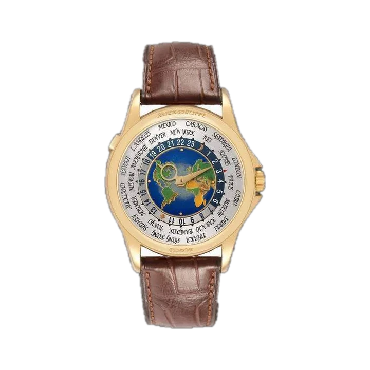 Patek Philippe World Time (Enamel Dial), reference 5131J-001, at Yousef Watch
