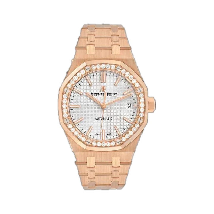 Audemars Piguet Royal Oak 37 (Silver Dial), reference 15451OR, at Yousef Watch