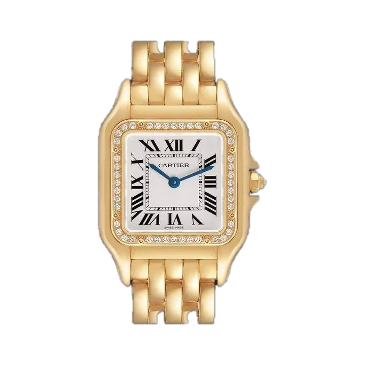 Cartier Panthère de Cartier Medium (Silver opaline Dial) at Yousef Watch