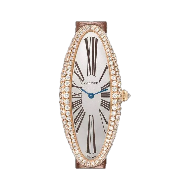 Cartier Baignoire Allongée (Silver Dial), reference WJBA0006, at Yousef Watch