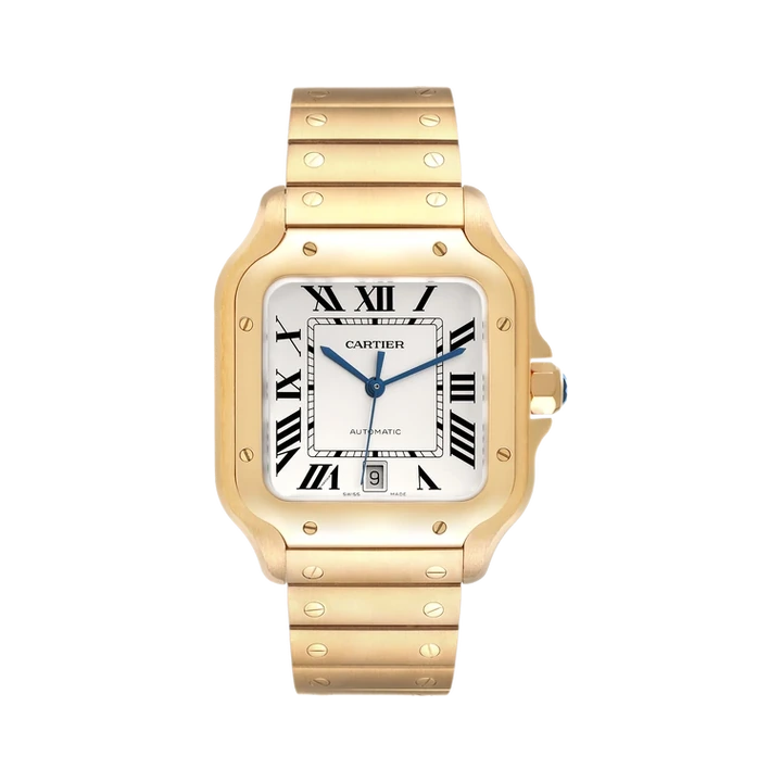 Cartier Santos de Cartier Large (Silver Dial), reference WGSA029, at Yousef Watch