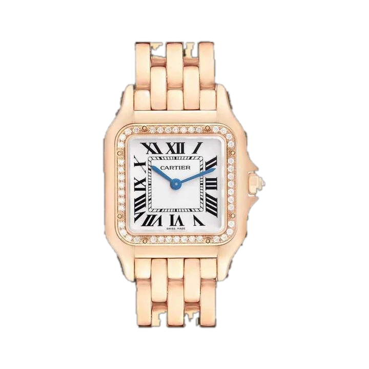 Cartier Panthère de Cartier Medium (Silver opaline Dial) at Yousef Watch