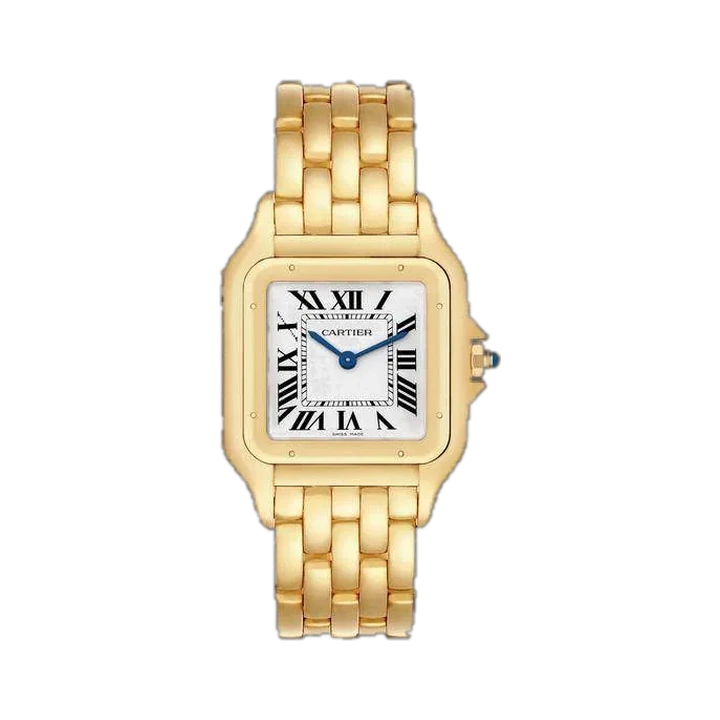 Cartier Panthère de Cartier Large (Silver grained Dial), reference WGPN0041, at Yousef Watch