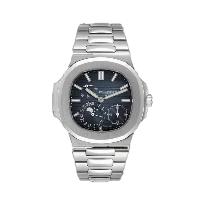 Patek Philippe Nautilus (Blue embossed Dial), reference 5712/1A-001, at Yousef Watch