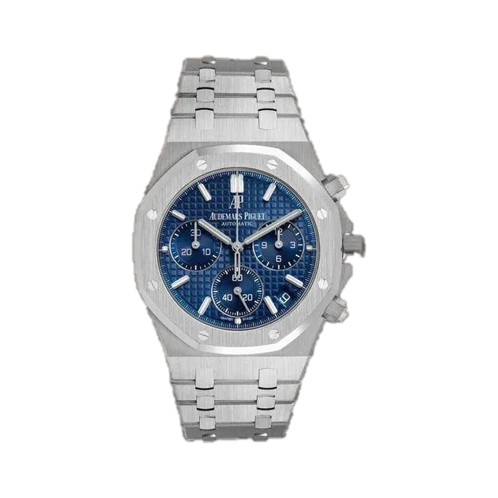 Audemars Piguet Royal Oak 41 (Blue Dial), reference 26239BC.OO.1220BC.01, at Yousef Watch