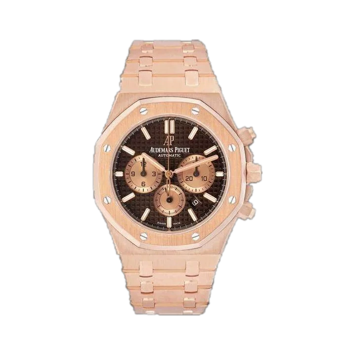Audemars Piguet Royal Oak 41 (Chocolate Dial), reference 26331OR, at Yousef Watch