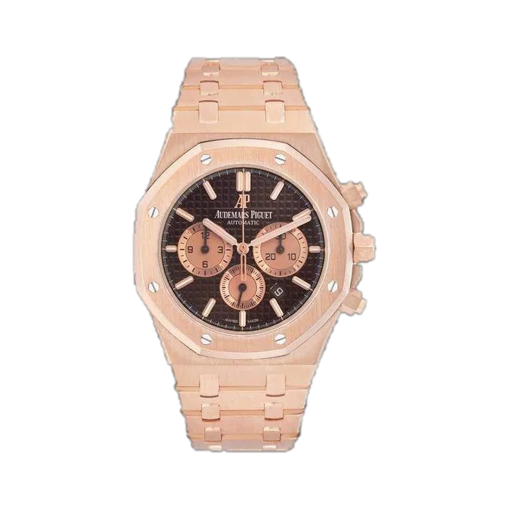 Audemars Piguet Royal Oak 41 (Brown Dial), reference 26331OR.OO.1220OR.02, at Yousef Watch