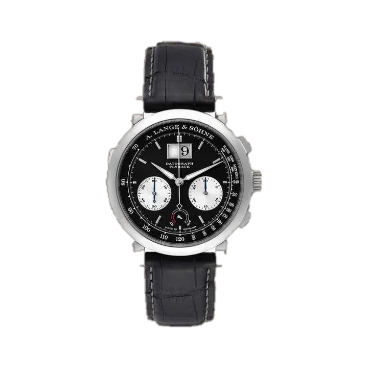 A. Lange & Söhne Datograph (Black Dial), reference 405.035, at Yousef Watch