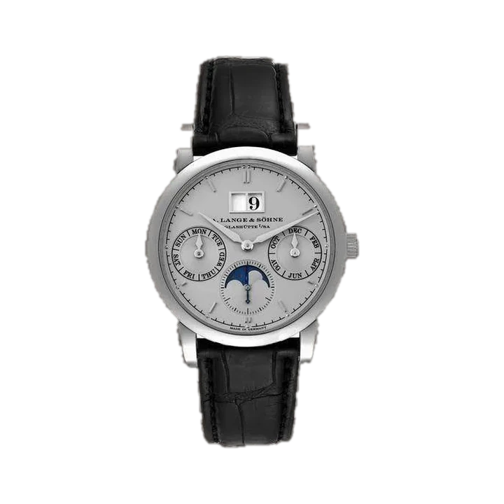 A. Lange & Söhne Saxonia (Silver Dial), reference 330.025, at Yousef Watch