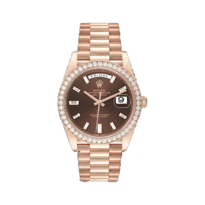 Rolex Day-Date 40 (Diamonds), reference 228345, at Yousef Watch